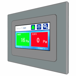 Afficher les détails pour Écran tactile de surveillance de pression ambiante Hitma série ATM420 Image de Écran tactile de surveillance de pression ambiante Hitma série ATM420